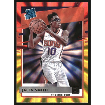 2020-21 Donruss Holo Red and Gold Laser #230 Jalen Smith RR