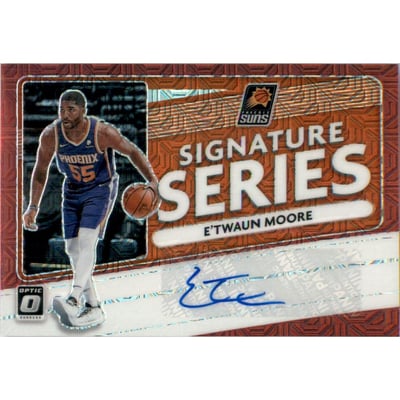 2020-21 Donruss Optic Signature Series Choice #7 E'Twaun Moore