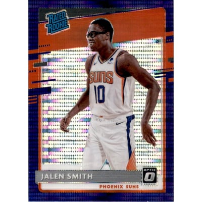 2020-21 Donruss Optic Target Purple Pulsar #160 Jalen Smith RR
