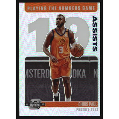 2020-21 Panini Contenders Optic Playing the Numbers Game #23 Chris Paul