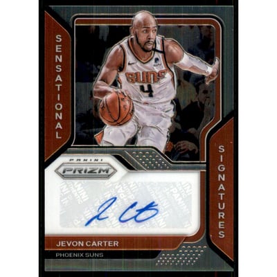2020-21 Panini Prizm Sensational Signatures #22 Jevon Carter