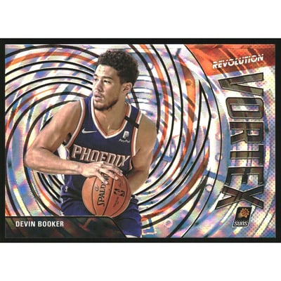 2020-21 Panini Revolution Vortex Fractal #6 Devin Booker