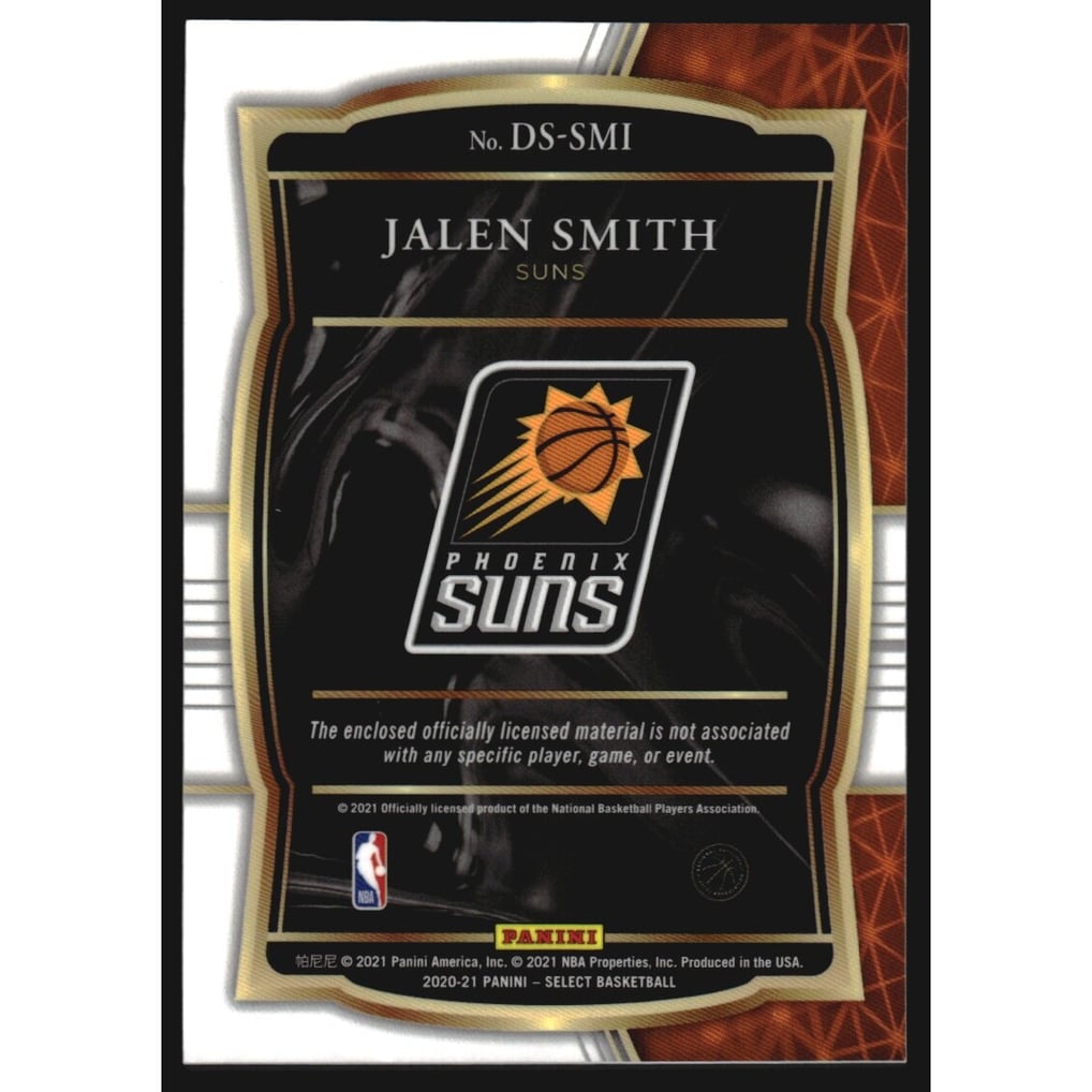 2020-21 Select Draft Selections Memorabilia #10 Jalen Smith