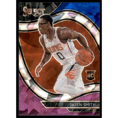 2020-21 Select Prizms Blue White Purple Ice #291 Jalen Smith