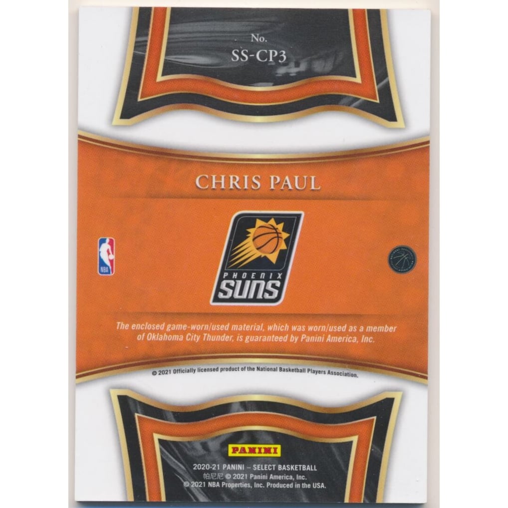 2020-21 Select Selective Swatches #9 Chris Paul