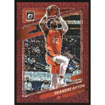 2021-22 Donruss Optic Choice Red #9 Deandre Ayton