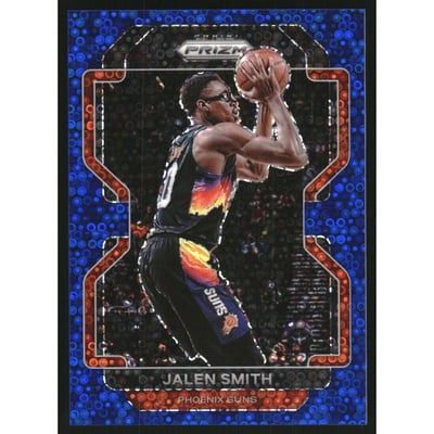 2021-22 Panini Prizm Prizms Fast Break Blue #110 Jalen Smith