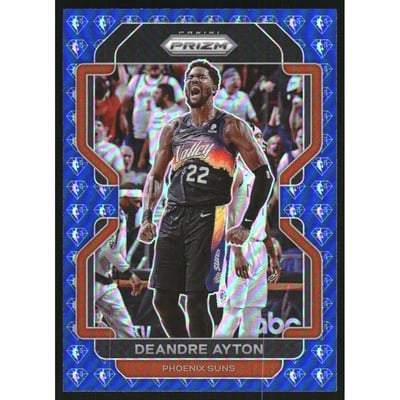 2021-22 Panini Prizm Prizms NBA 75th Anniversary #4 Deandre Ayton