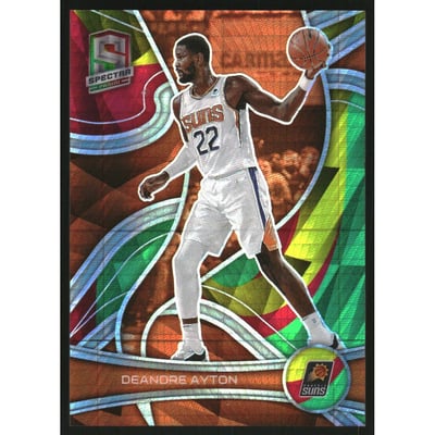 2021-22 Panini Spectra Asia Red Yellow Green #70 Deandre Ayton