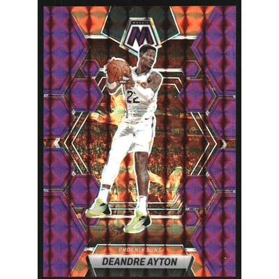 2022-23 Panini Mosaic Mosaic Purple #152 Deandre Ayton