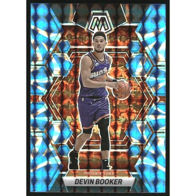 2022-23 Panini Mosaic Mosaic Reactive Blue #30 Devin Booker
