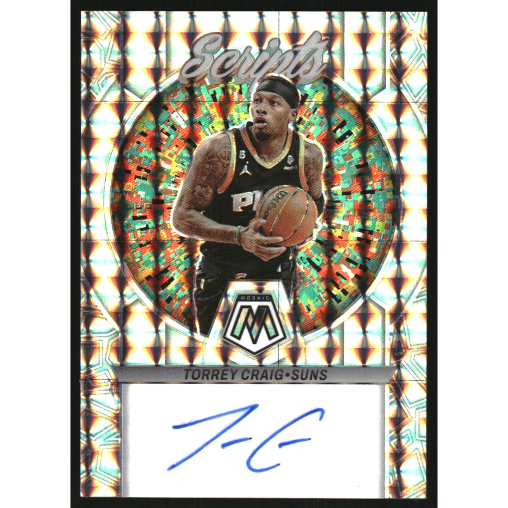 2022-23 Panini Mosaic Scripts #24 Torrey Craig