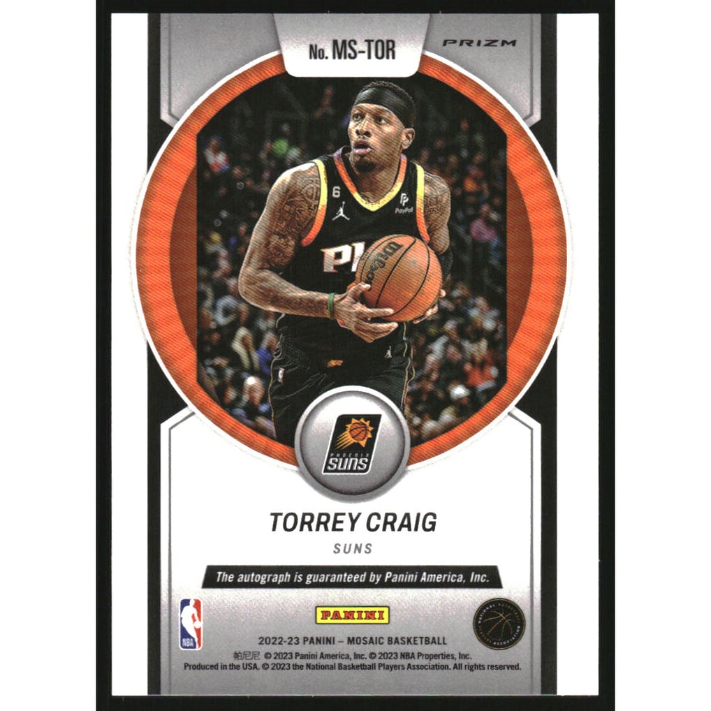 2022-23 Panini Mosaic Scripts #24 Torrey Craig