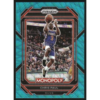 2022-23 Panini Prizm Monopoly Teal Wave #70 Chris Paul