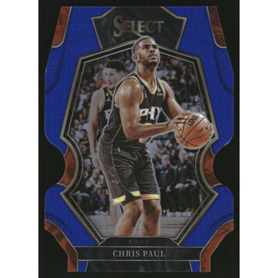 2022-23 Select Prizms Blue Die Cut #150 Chris Paul