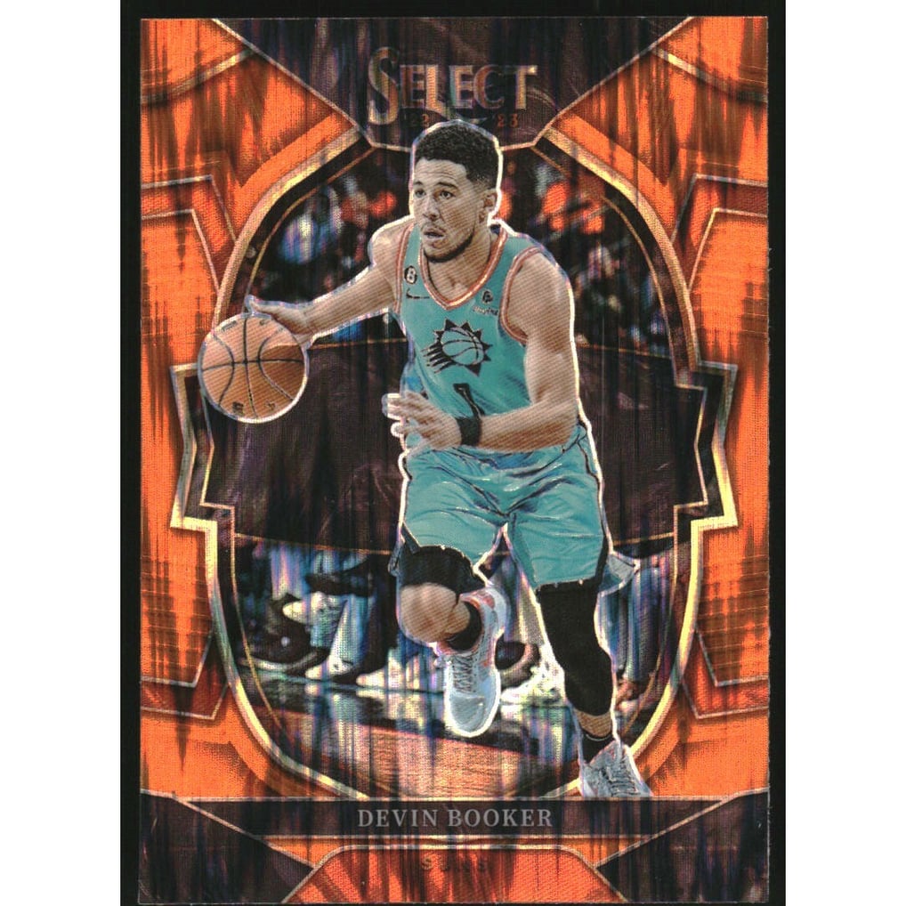 2022-23 Select Prizms Orange Flash #38 Devin Booker