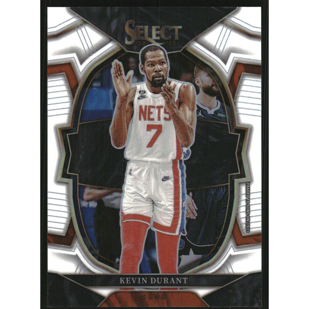 2022-23 Select Prizms White #37 Kevin Durant