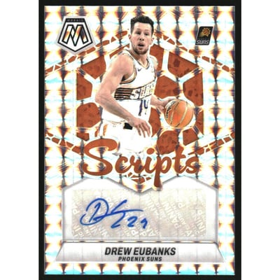 2023-24 Panini Mosaic Scripts #30 Drew Eubanks