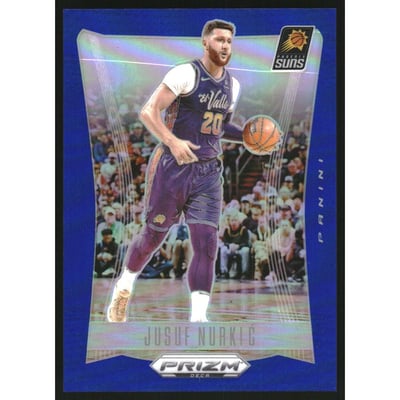 2023-24 Panini Prizm Deca Prizms Blue #62 Jusuf Nurkic