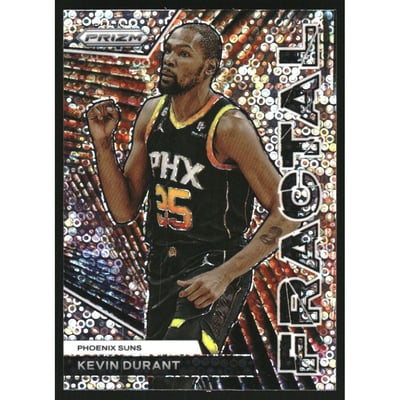 2023-24 Panini Prizm Fractal Prizms Fast Break #9 Kevin Durant