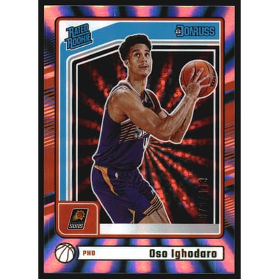 2024-25 Donruss Holo Laser #201 Oso Ighodaro RR