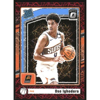2024-25 Donruss Optic Red Velocity #258 Oso Ighodaro RR