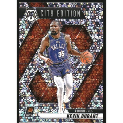 2024-25 Panini Mosaic Mosaic Fast Break Silver #280 Kevin Durant/City Edition