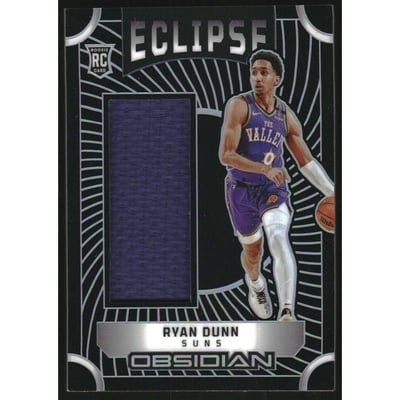 2024-25 Panini Obsidian Eclipse Materials #7 Ryan Dunn