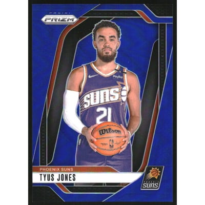 2024-25 Panini Prizm Prizms Blue #207 Tyus Jones