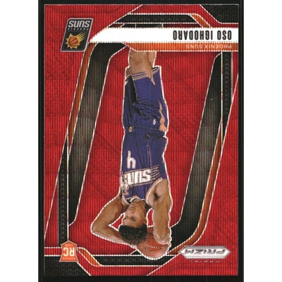 2024-25 Panini Prizm Prizms Ruby Wave #245 Oso Ighodaro
