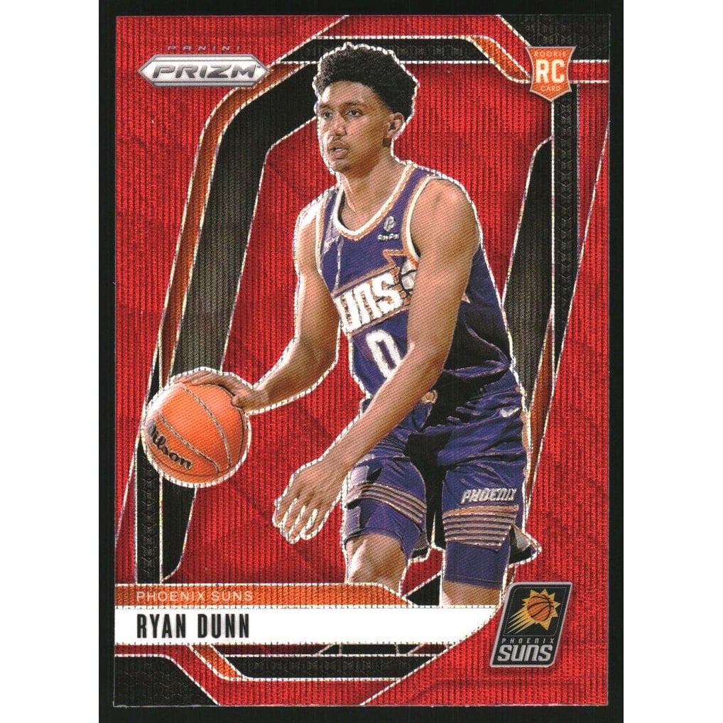 2024-25 Panini Prizm Prizms Ruby Wave #258 Ryan Dunn