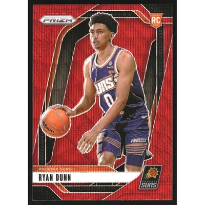 2024-25 Panini Prizm Prizms Ruby Wave #258 Ryan Dunn