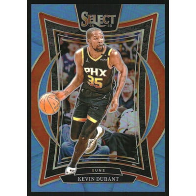 2024-25 Select Light Blue Prizms #51 Kevin Durant