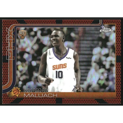 2025-26 Topps Chrome Basketball Refractors #260 Khaman Maluach