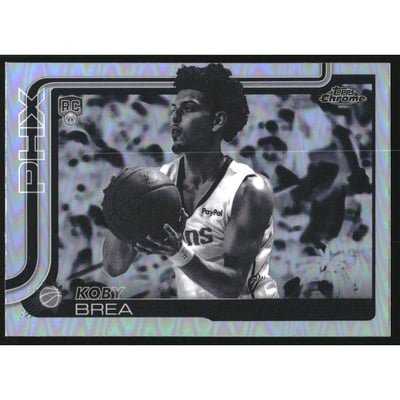2025-26 Topps Chrome Negative Refractors #292 Koby Brea