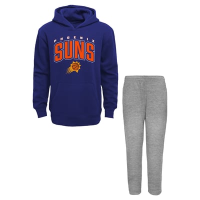 Phoenix Suns Outerstuff Infant Step By Step Hoodie & Pants Set - Purple/Gray