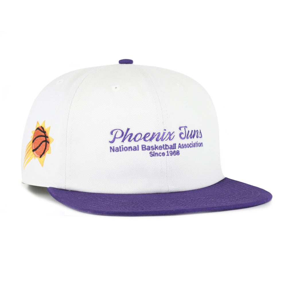 Phoenix Suns '47 Script Stack Captain Snapback Hat - Cream
