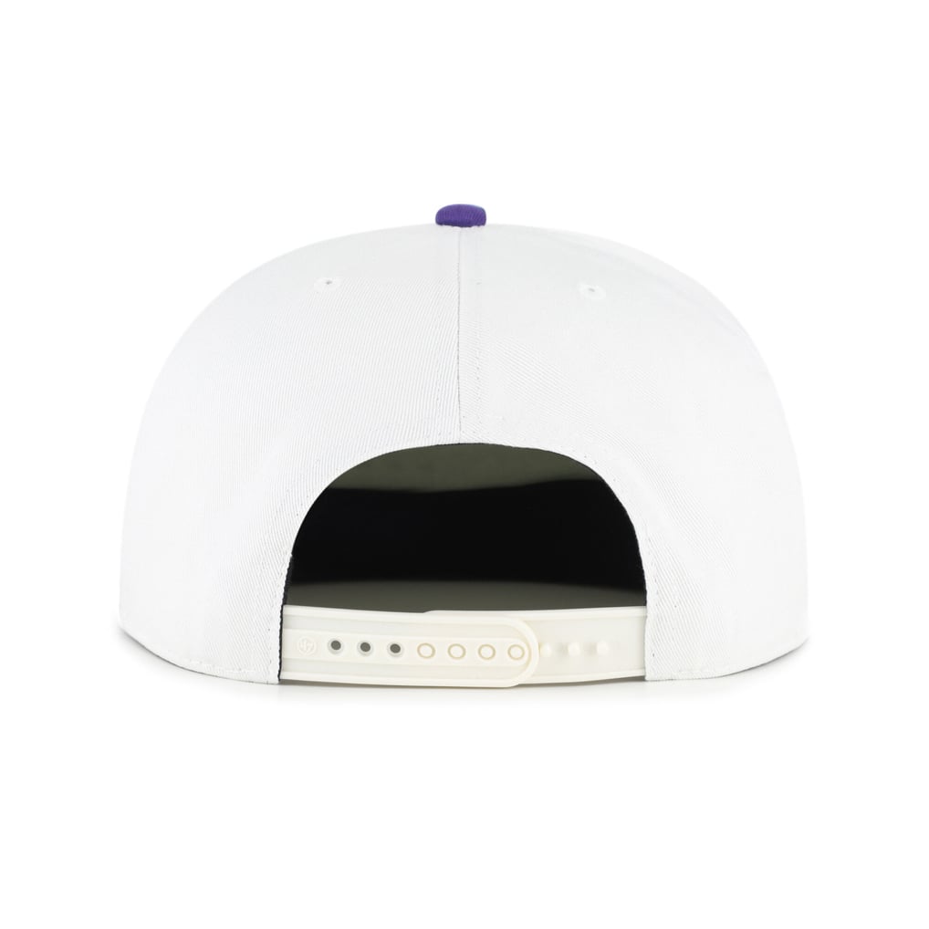Phoenix Suns '47 Script Stack Captain Snapback Hat - Cream