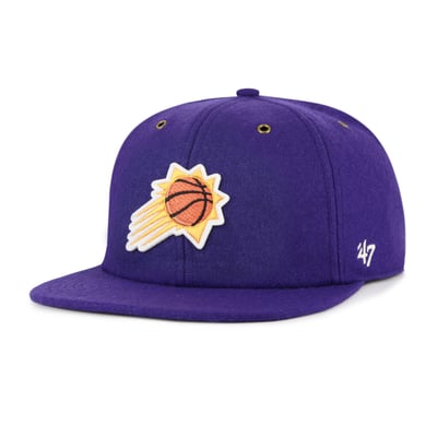 Phoenix Suns '47 Wool Captain Adjustable Hat - Purple