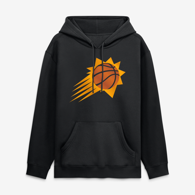 Phoenix Suns  Metallic Mascot Hoodie - Black