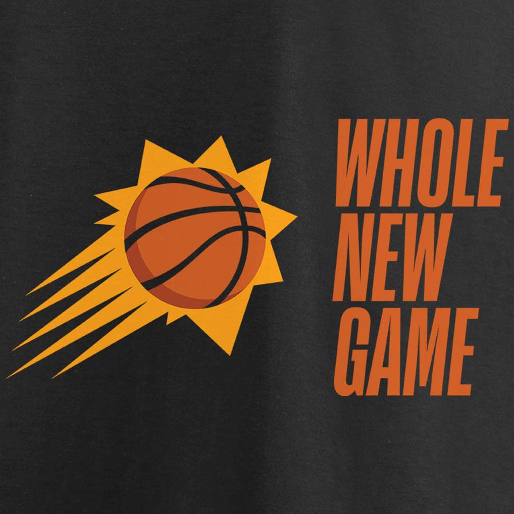 Phoenix Suns Whole New Game Team T-Shirt - Black