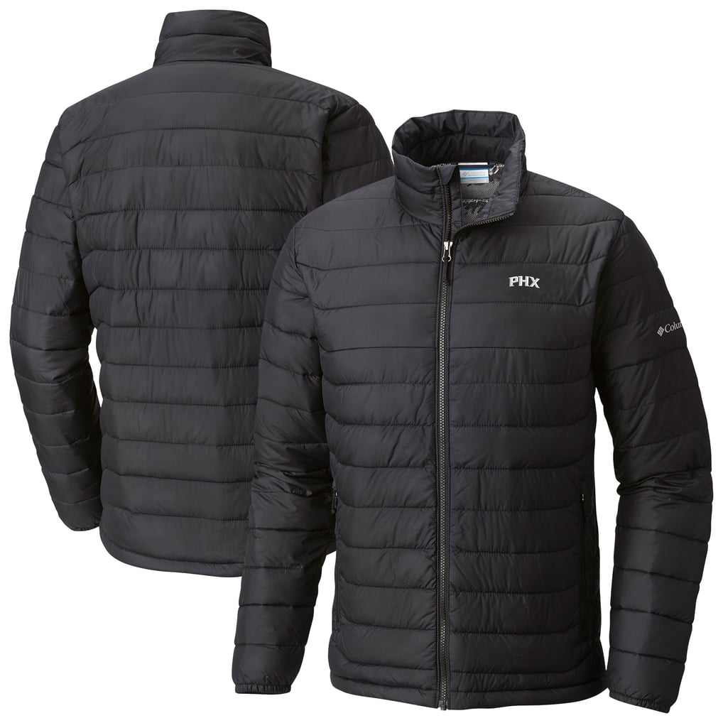  Phoenix Suns Columbia Powder Lite Omni-Heat Reflective Full-Zip Jacket - Black