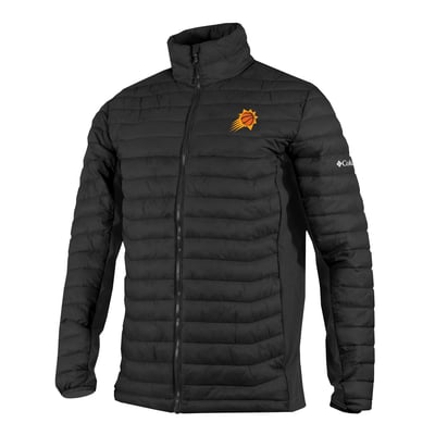 Phoenix Suns Columbia Powder Pass Hybrid Full-Zip Jacket - Black