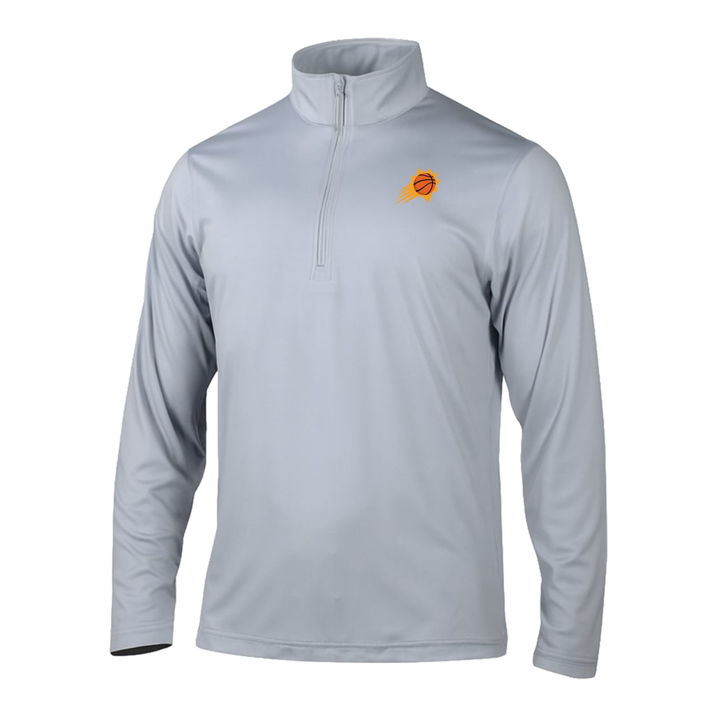 Phoenix Suns Columbia Fairway Break Quarter-Zip Pullover - Gray