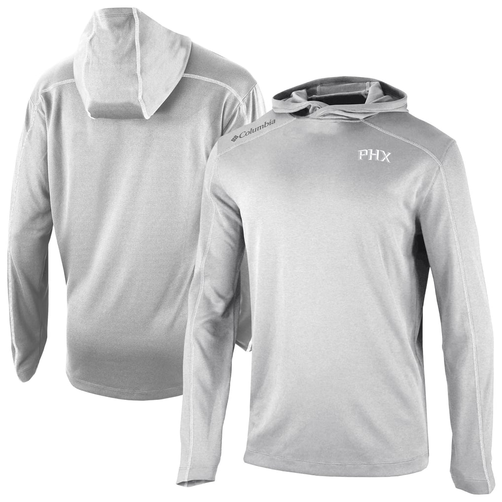 Phoenix Suns Columbia Omni-Wick Shotgun Pullover Hoodie - Gray