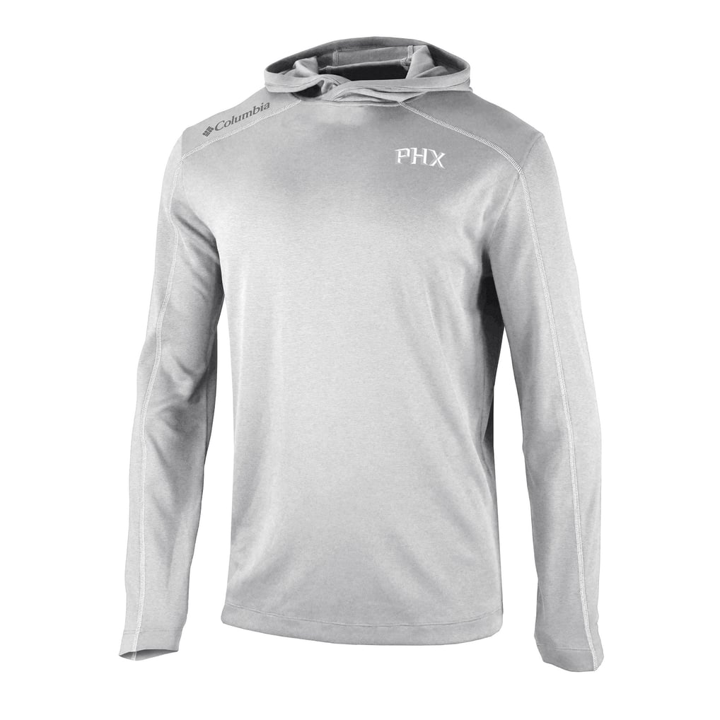 Phoenix Suns Columbia Omni-Wick Shotgun Pullover Hoodie - Gray