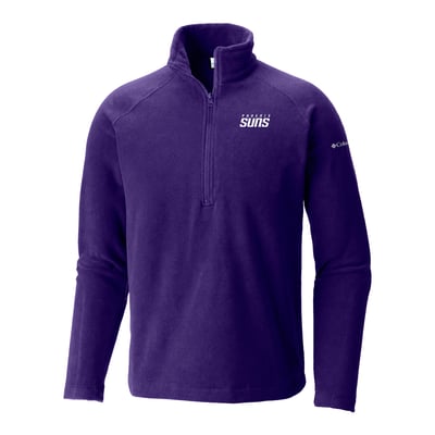 Phoenix Suns Columbia Everest Ridge Raglan Half-Zip Fleece Pullover - Purple