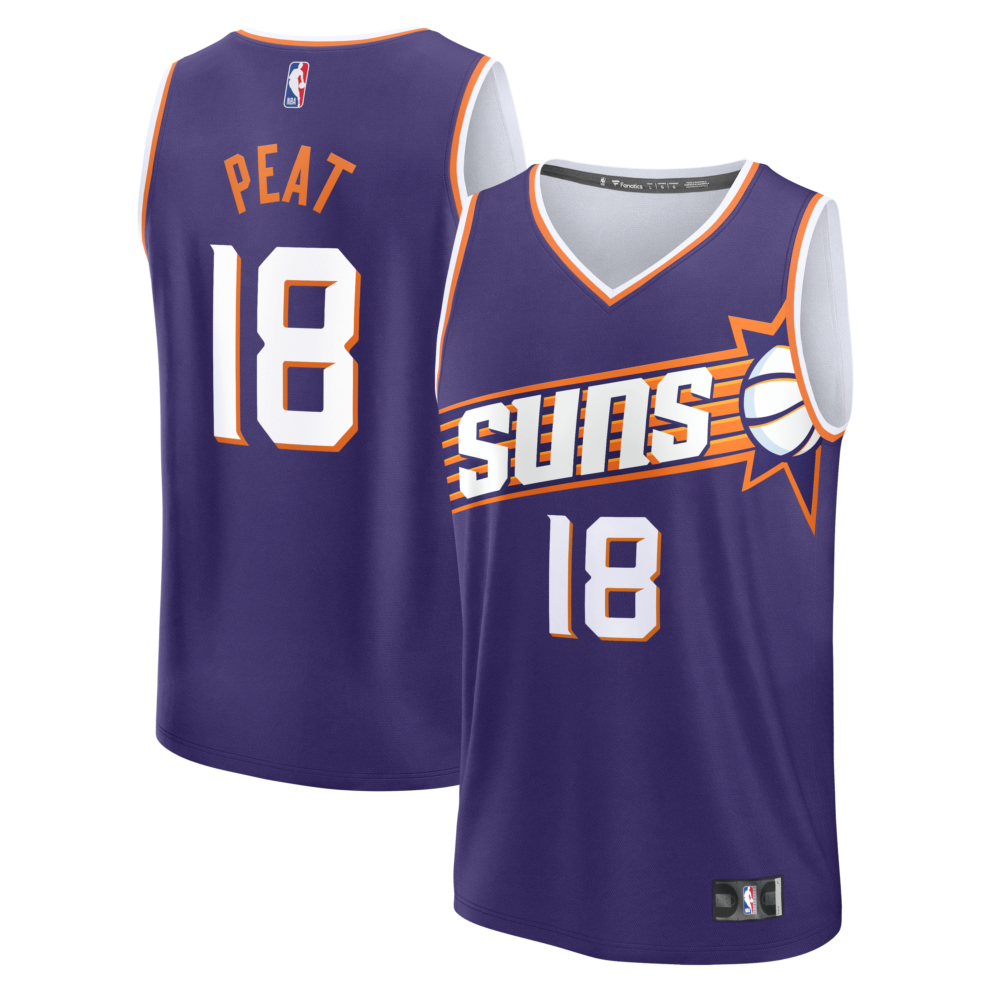 Koa Peat Phoenix Suns Fast Break Jersey Purple Icon Edition