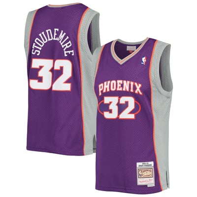 Amar'e Stoudemire Phoenix Suns Mitchell & Ness 2002/03 Hardwood Classics Swingman Jersey - Purple