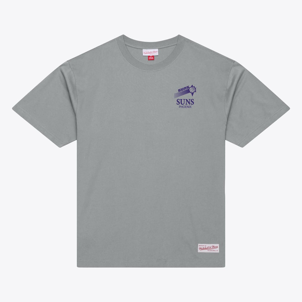  Phoenix Suns Mitchell & Ness Core Essentials T-Shirt - Gray